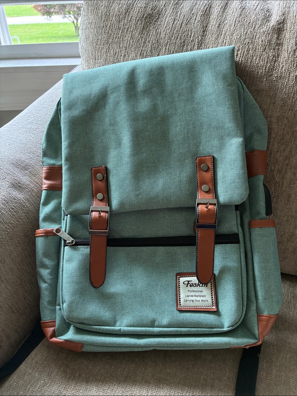 NWOT Feskin Backpack